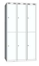 300 mm Småfackskåp Small compartment lockers Robust sheetlocker, plåtskåp lämpligt good för for schools exempelvis and skolor sport stadiums. och sportarenor.