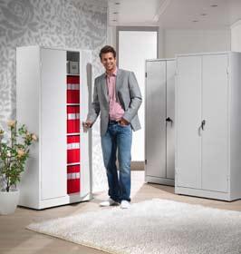 STANDARDNÍ DESIGN TYPY - Other colours are available 1-module. sekce, 2 dveře. 2 doors. Width Šířka 600 mm, hloubka locker depth skříňky 500 mm, total celková height výška 1800 1800 mm. mm. Förvaringsskåp Art.
