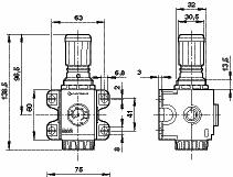 EXCELON PRO SERIES Regulator R92G Ø 8 mm, G1/4 Flexibel konfigurering Stort mervärde Inga verktyg behövs för montering Tryckluft Arbetstryck: 12 bar max.