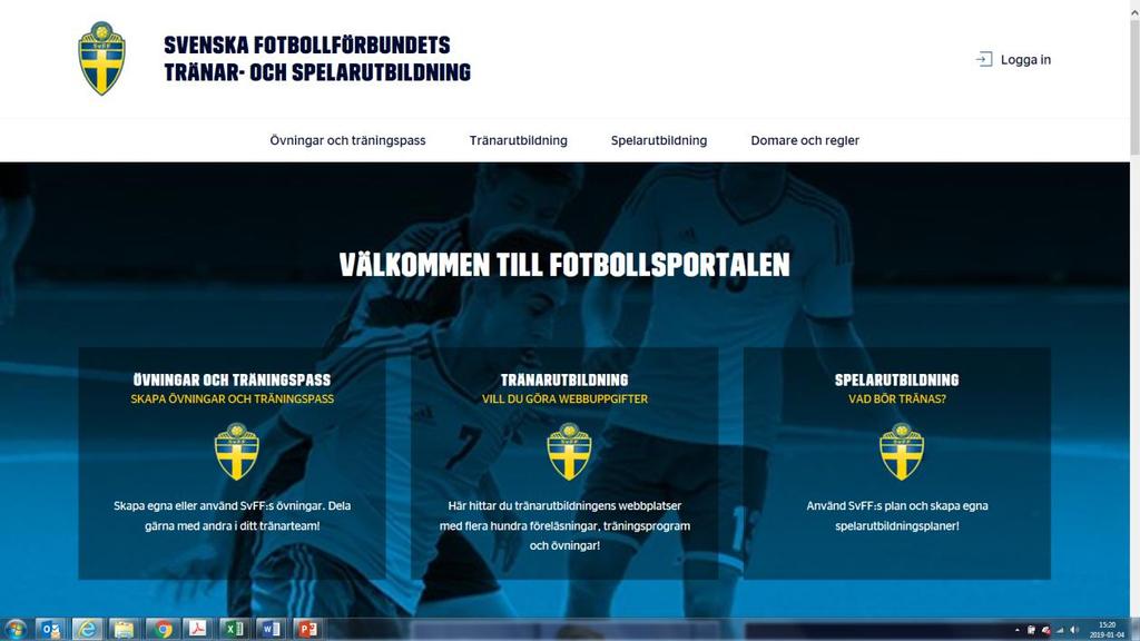 Del 6 Allmänt om Barn- och ungdomsfotboll Svensk barn- och ungdomsfotboll Fotbollens Spela, Lek och Lär (FSLL) är Svenska Fotbollförbundets tolkning av Idrotten Vill.