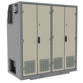 PSM-130D Static Converter The static converter PSM-130D type consists of two 130 kva converters in one cabinet with the operation redundancy.