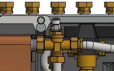 Ingen värme Stängda radiator eller golvvärme ventiler Cirkulationspumpen går inte Framledningsgivare eller utetemperaturgivare fungerar inte Lågt tryck i systemet eller för lite vatten i systemet