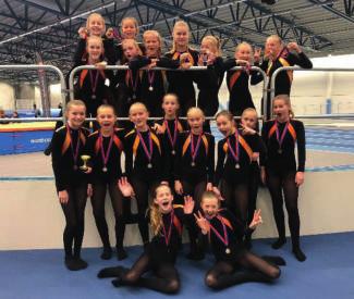 Resultat i nationella trupptävlingar 2018 Tid och plats 12/5 Helsingborg 26/5 Halmstad 26/5 Järfälla 26/5 Järfälla 2/6 Ystad 6/10 Halmstad 17/11 Halmstad 24/11 Järfälla Tävling och klass Riksfyran