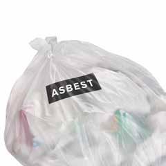 ASBEST Asbest (AFS 2006:1) skall hanteras samt levereras skilt från övrigt avfall och får inte blandas med inert deponi. Asbest måste därför redovisas i en egen deponideklaration.