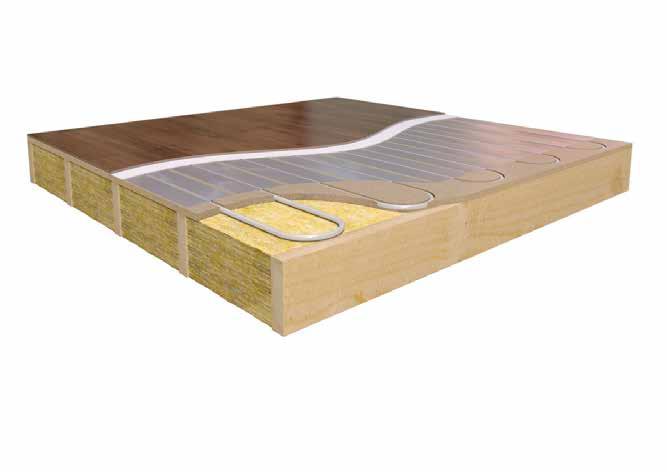FÖRLÄGGNINGSSÄTT PURMO CHIPJET CHIPJET PURMO GOLVVÄRME I SPÅNSKIVA PURMO CHIPJET Purmo CHIPJET är ett undergolv av 22 mm spånskiva för vattenburen golvvärme. Det är färdigspårat för golvvärmerör.