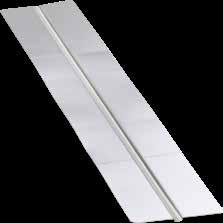 till Spårskiva 1220 mm x 595 mm RSK 2410109 Purmo ALUJET 17 mm 180 0,5x180x1150 mm.
