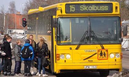 Skolbusstrafik Region Uppsala bedriver skolbusstrafik på uppdrag av Tierps,