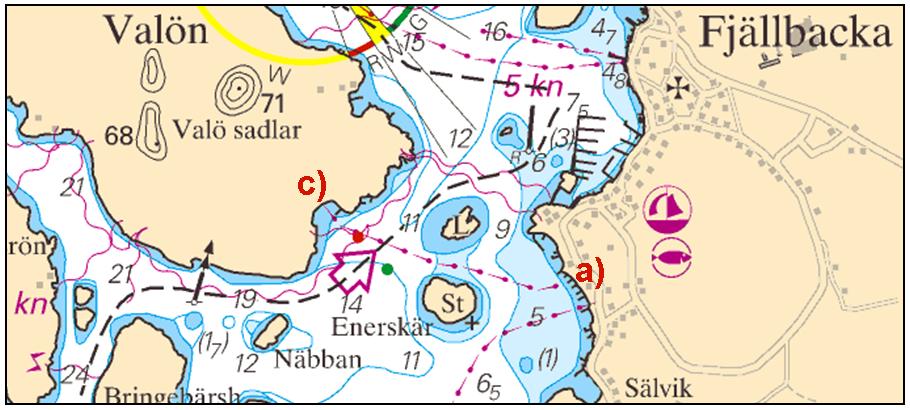 Rör mellan Fjällbacka och Valön Sjöfartsverket, Norrköping. Publ. 1 juli 2016 * 11320 Sjökort: 937 Sverige. Skagerrak. Svinesund - Idefjorden. Ändrad karaktär på fyrar.