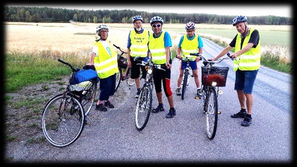 FÖR VUXNA OCH UNGDOMAR CYKEL Tisdagsturer på cykel Tycker Du om att cykla? Följ med oss när vi motionscyklar.