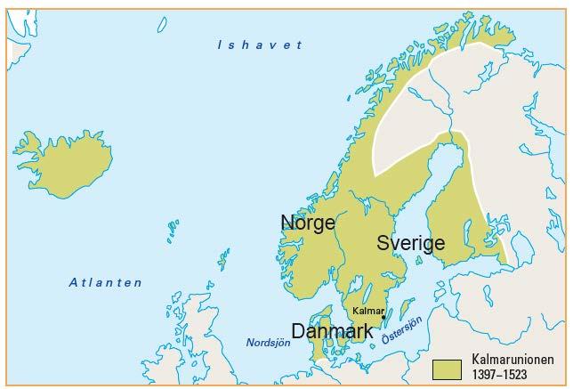 Sidan 59 Unionstiden 24. a) b) Länderna skulle ha en och samma regent och samarbeta. Men varje land skulle ha kvar sina egna lagar och riksråd.