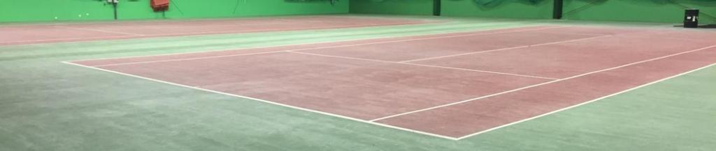 1.8 ANLÄGGNINGEN 1.8.1 TENNISHALLEN OCH UTOMHUSBANORNA Vår verksamhet bedrivs till största delen i tennishallen som ägs av Stiftelsen Burlövs Tennishall, men klubben står själv för driften.