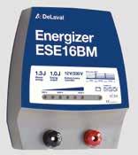 87881601 Batteri-/nätaggregat ESE16BM Ett kombinerat batteri- och nätaggregat för korta stängsel och lite undervegetation.