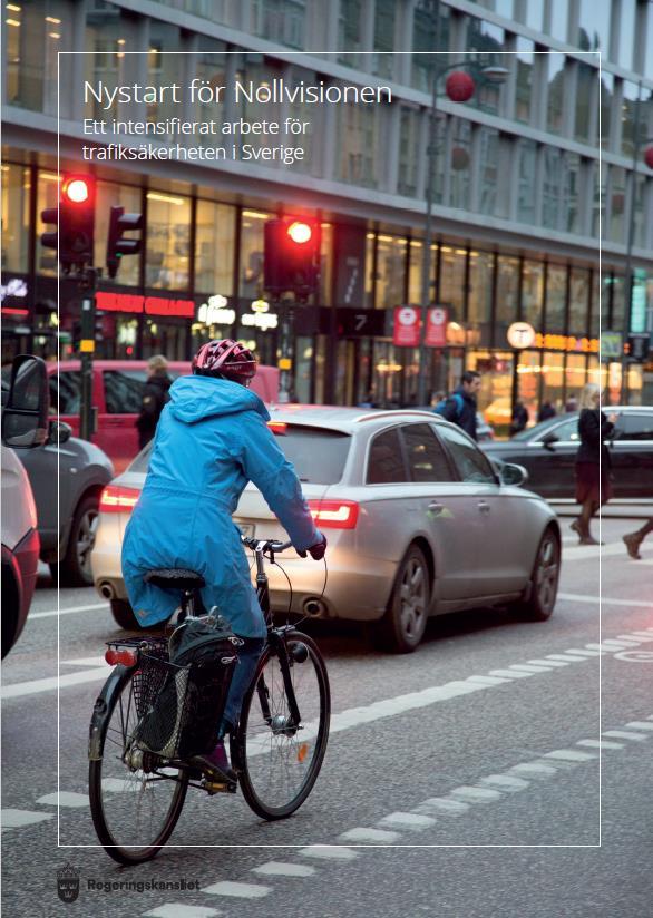 Regeringskansliet 2016-09-01. Utmaningar Cyklister och fotgängare. Hastighetsefterlevnad. Andel nykter trafik.