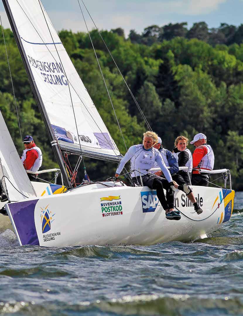 Deltagande klubblag 2017 Cape Crow Yacht Club Ekolns Segelklubb Göteborgs Kungliga Segelsällskap Hjuviks Båtklubb Halmstads Segelsällskap Jollekappseglarna Västerås Kullaviks Kanot och