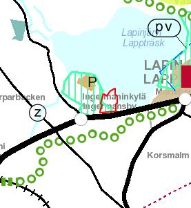 På Husulabacken består jordmånen i huvudsak av sand, grus och silt; planeringsområdets åkerområden består av lera.