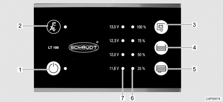 9 Elektrisk anläggning 9.4.4 Batteriladdning När fordonsmotorn är igång kopplas bodelsbatteriet och startbatteriet samman via ett relä i el-blocket och laddas av fordonsgeneratorn.