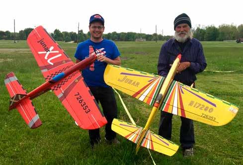 I flew a PA 75 at the WC this year because I was more comfortable with that setup. 61 inch wing span, 64 oz. Engine? PA 75 Type of lines, line length, dimensions?.018 at 64ft Type of handle?