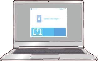 Grunder Överföra säkerhetskopierade data från en dator Överför data mellan enheten och en dator. Du måste ladda ner datorversionen av appen Smart Switch från www.samsung.com/smartswitch.