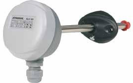 FUKTTRANSMITTRAR KLK-fuktighetstransmitter för ventilationskanaler mätning av relativ fuktighet och temperatur. kanal %rh, C Mätområde (fukt) 24 Vac/dc, < 1 VA 0...100 %rh Mätområde (temperatur) -50.