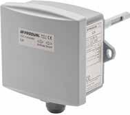 LUFTKVALITETSTRANSMITTER ILK transmittrar för mätning av VOC (Volatile Organic Compound) temperatur och fukt i ventilationskanaler.