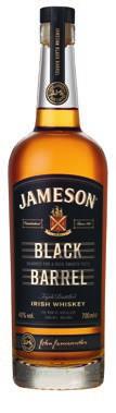 JAMESON & MIDLETON IRLAND WHISKEY Jameson Irish Whiskey Nr 1050168 255,00 kr 70cl 6/kolli Nr 1007267* 1.492,70 kr 450cl 6/kolli Nr 1007268** 1.