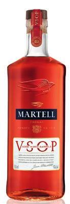 MARTELL FRANKRIKE COGNAC Martell VS Single Distillery Nr 1050519 174,20 kr 35cl 12/kolli Nr 1050518 303,95 kr 70cl 6/kolli Nr 1050520 320,70 kr 12x5cl 8/kolli Ursprungsland Frankrike Doft Mild och