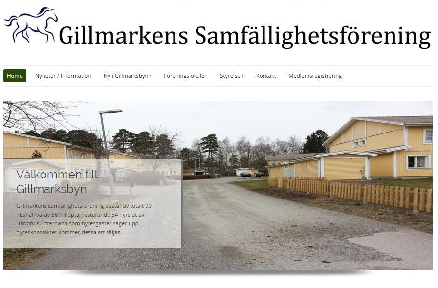 Vi vill passa på att meddela alla i Gillmarksbyn att vi nu byggt en hemsida. Här kommer vi samla allt som rör oss som bor i Gillmarksbyn.