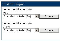 Sida 4 av 6 4. Se Kontouppgifter Klicka på Visa under rubriken Kontouppgifter för att se vilken kontouppgift som du valt för löneutbetalningarna.