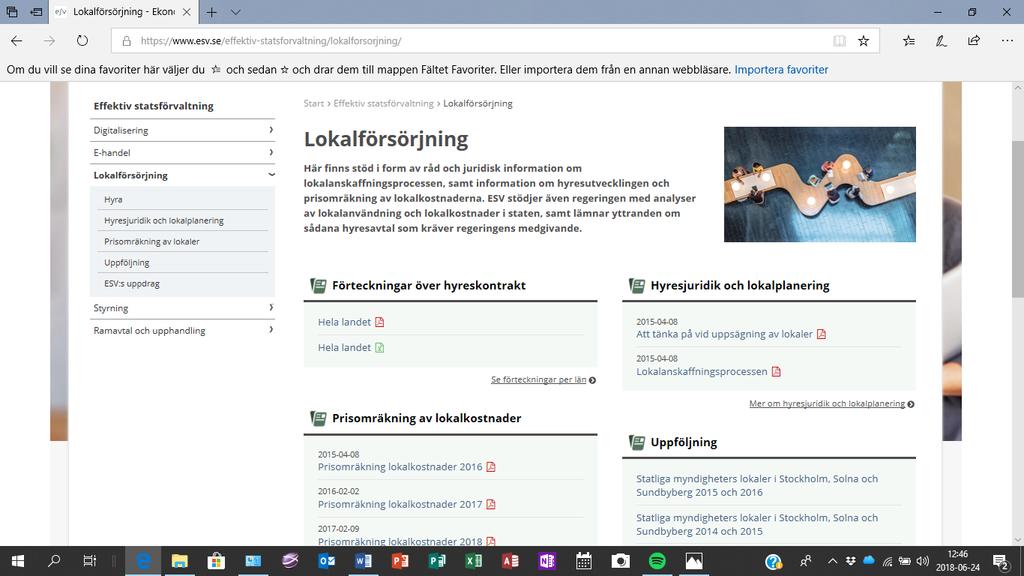 Den kungliga kleptokratin. Länkförteckning A-J 4 ( 12) Ekonomistyrningsverket, www.esv.se.