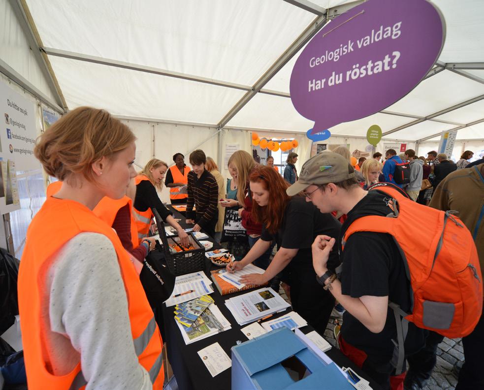 Föreningen för Geologins Dag är en ideell förening utan ekonomiskt ändamål.