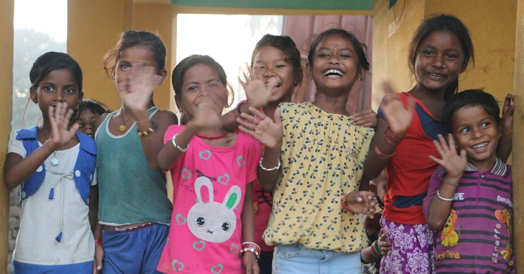 Med stöd från ActionAid har en förskola upprättats i Terhathum, Nepal vilket underlättar för kvinnorna i byn att arbeta.