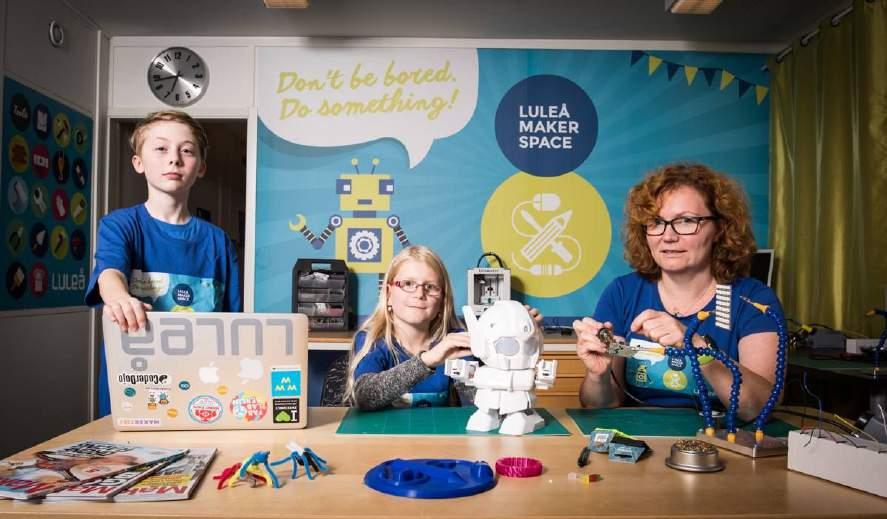 Luleå Makerspace 2013-2017 Luleå Makerspace grundades 2013 av Agneta Hedenström, Peter Parnes och Tovah Parnes. Föreningen är en ideell förening som är politiskt och religiöst oberoende.