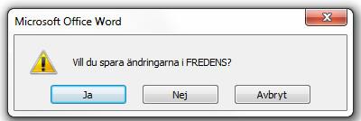 Stäng av datorn Det är viktigt att stänga ner datorn steg för steg så att ingen information skadas.