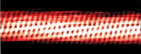 Kolnanorör Kolnanorör/kolnanotuber är rör som består av rent kol Diameter 1-2 nm, längd ~10 nm 10 μm Maximilängd 4 cm för en enda tub!