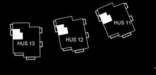 1 RU OC KÖK 34,0 m² Förråd ingår till alla lägenheter. Denna planlösning finns på flera våningar i hus 11-13.