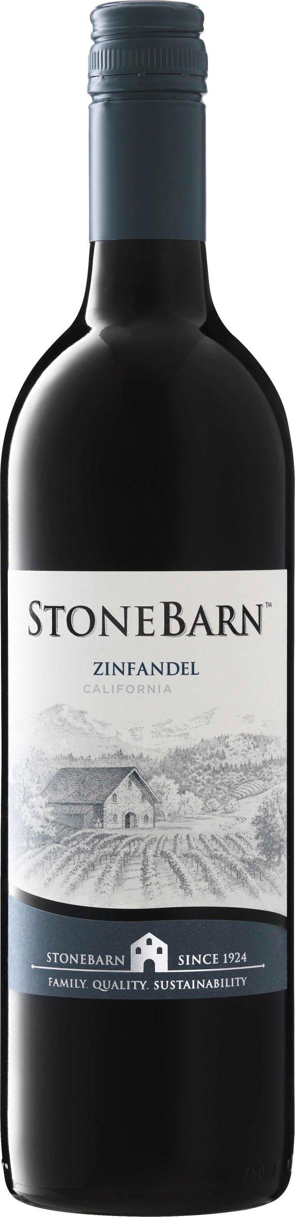 Delicato Family Stonebarn Zinfandel 2016 California, USA Ett medelfylligt vin med inslag av björnbär, plommon och viss kryddighet.