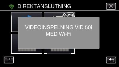 Använda Wi-Fi genom att skapa en QR-kod 4 Tryck på WPS.