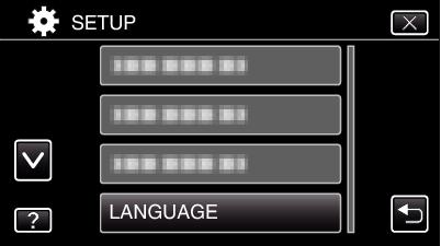 Komma igång Ändra displayspråk Språket på displayen kan ändras. 1 Tryck på MENU.