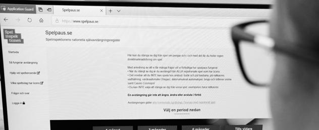 Spelpaus.se - ett nationellt självavstängningsregister På Spelpaus.