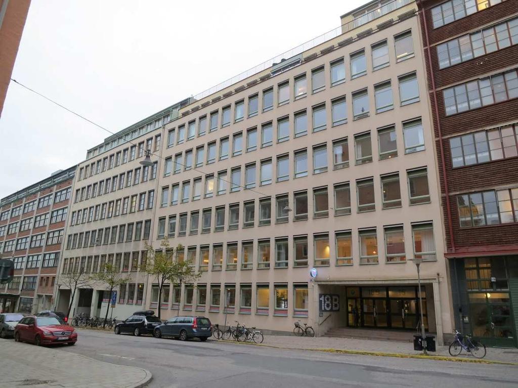 SID 10 (54) Blästern 14 med dagens ljusbeige fasad mot Gävlegatan.