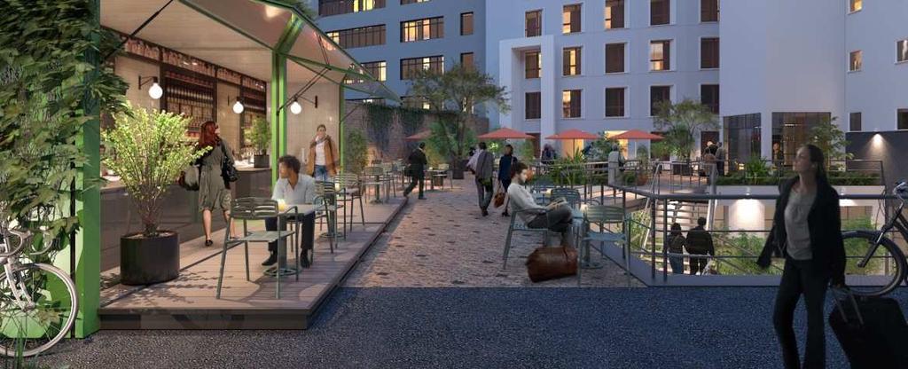 Hotellscenariet kan utföras med eller utan påbyggnad på