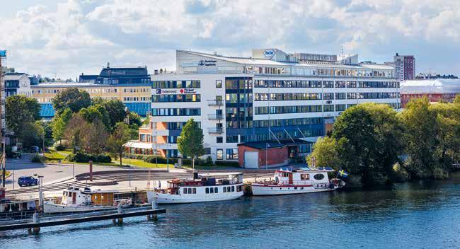 VÅRA OMRÅDEN STOCKHOLM LILJEHOLMEN % av totalt hyresvärde: 4 % Uthyrningsbar kontorsyta, kvm: 36 000 Hyresvärde kontor, mkr: 92 Hornsgatan LILJEHOLMEN Liljeholmen har sedan början av 2000-talet