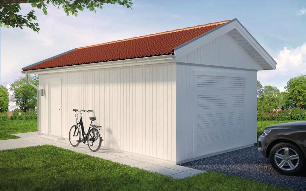 Enkelgarage G30 Garage/Förråd 25,9 m 2 Inv.yta: 25,9 m² Byggyta: 30,0 m² Planen kan spegelvändas 7,57 m (Inv.