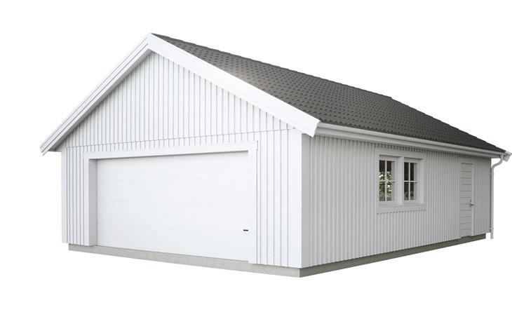 GARAGE/CARPORT MED PLATS FÖR TVÅ BILAR. Våra dubbelgarage har fem meter breda portar som ger dig gott om plats vid in- och utfart.