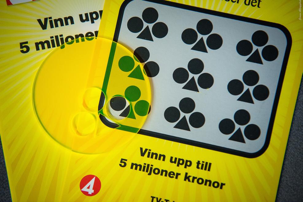 22 Värmlands län Såväl antal miljonvinster som antal vinnare som skrapade Triss i tv ökade i Värmlands län under 2018 jämfört med året innan. Dock sjönk medelmiljonvinsten något.