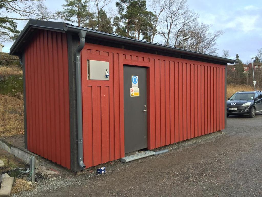 Referensuppdrag 8 Reservelverk Värmdö Kommun Eltel Networks Leverans av 4 st reservkraftscontainers 100-300 kva med sadeltak och träpanel.
