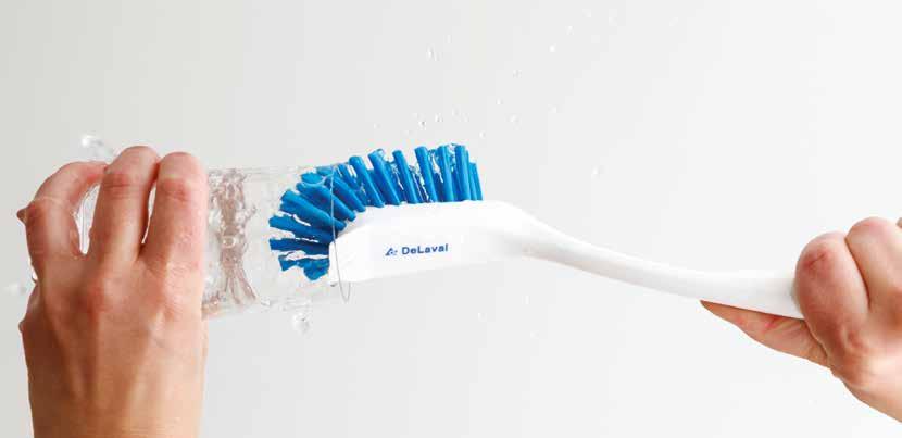 Borstarna rengörs med fördel i diskmaskin eller med kokhett vatten för bästa möjliga hygien (upp till 120 C). Alltid en uppskattad present till vänner!