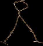 (111,-) 3 2 4 Halsband för transpondrar med metallringar 99899687 Ko, 1300 mm 118,-
