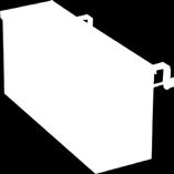 Extra vattenvärmare kan enkelt installeras i ventilhuset. 89712401 WT7, 132 l 10.794,- (13.