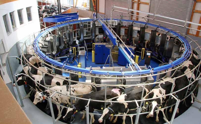TA KONTROLL AMR DeLaval automatiskt roterande mjölkningsstall AMR En mjölkningsanläggning med DeLaval automatiskt roterande mjölkningsstall AMR handlar om dig, om att ge dig maximal kontroll över din